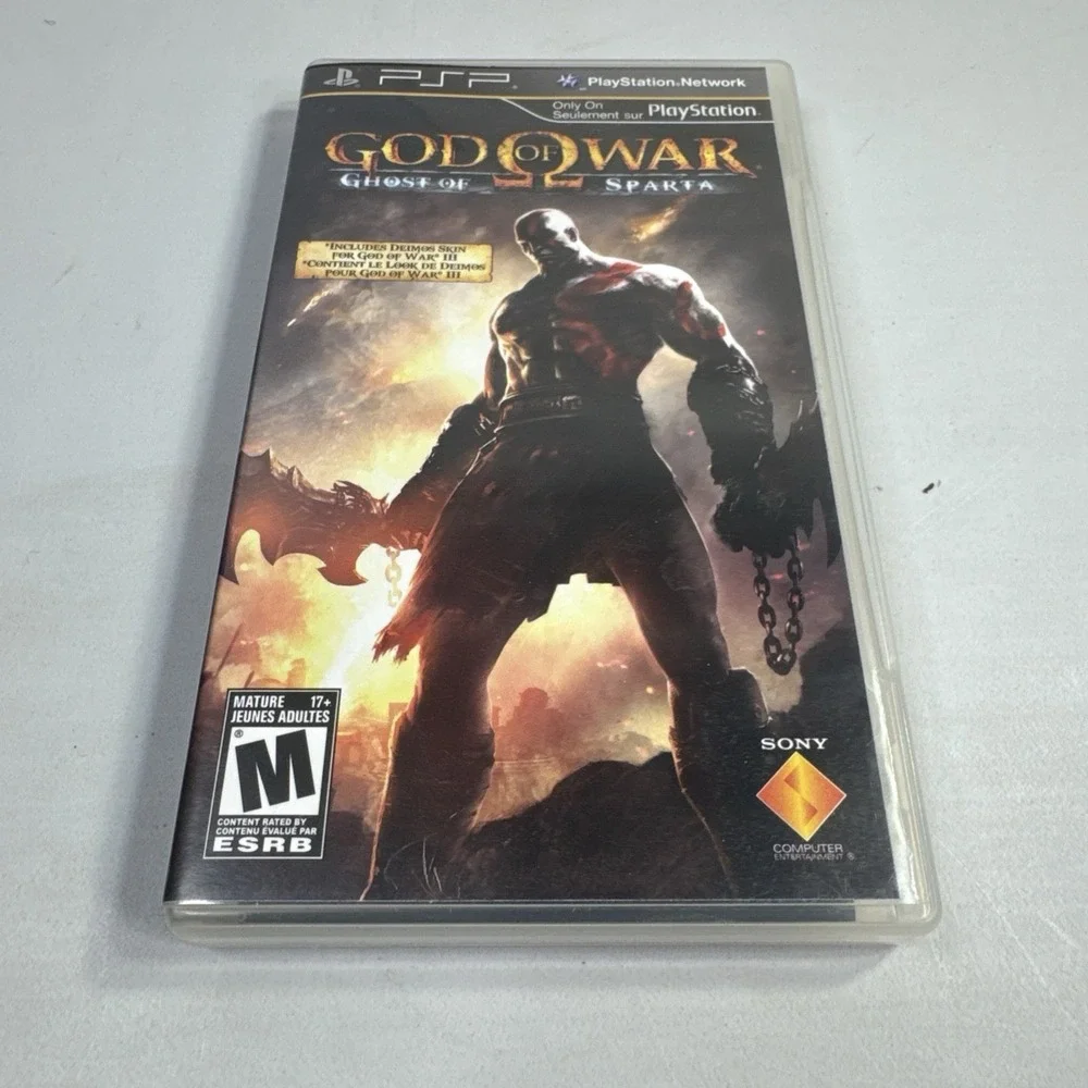 God of War: Ghost of Sparta (Sony PSP, 2010) - CIB EXCELLENT DISC!